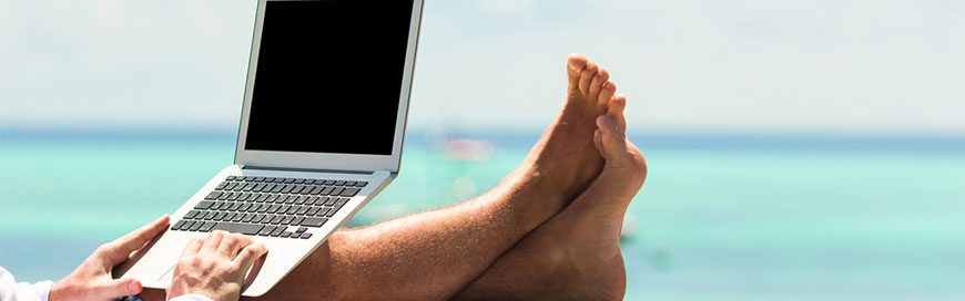 Enjoy your summer AND still stay in touch with the office and clients
